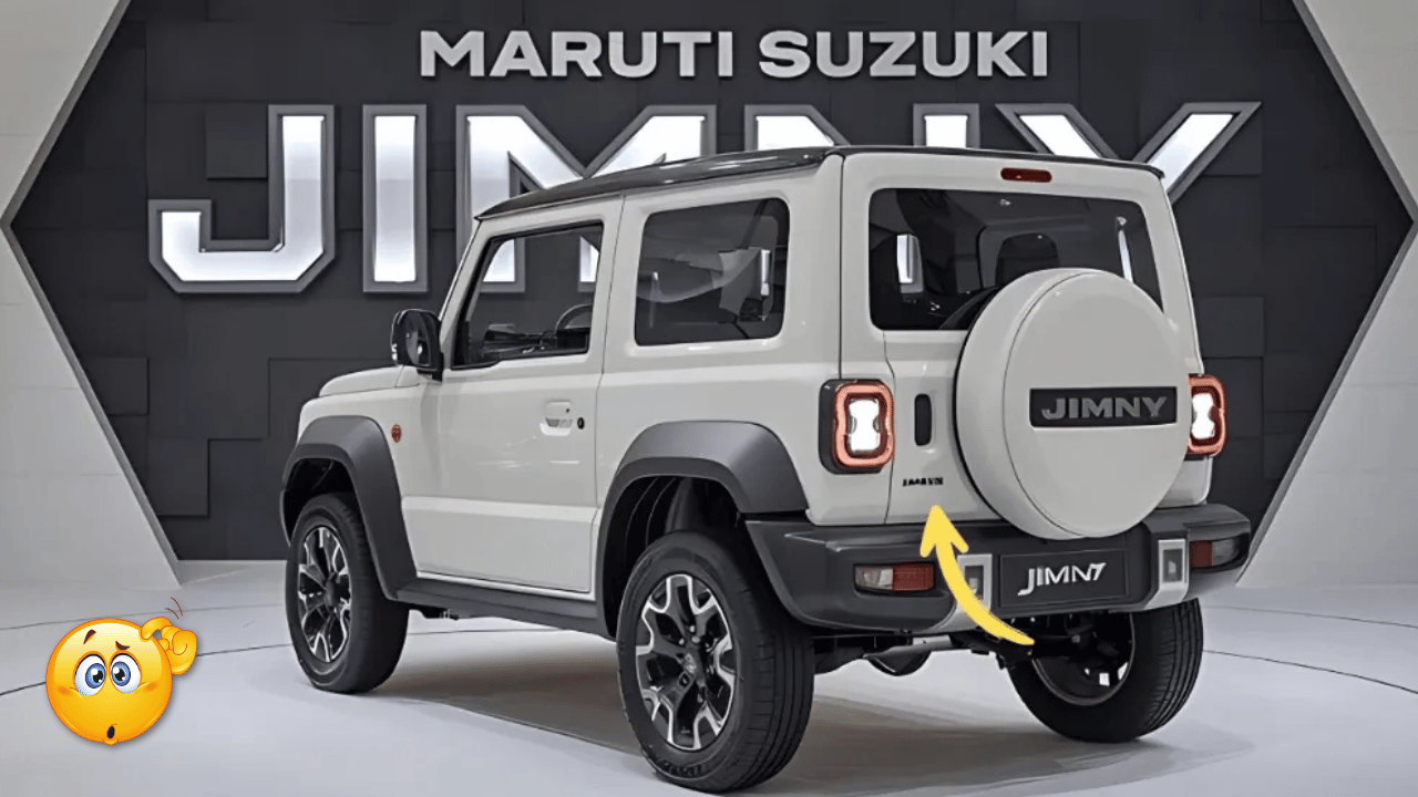 Maruti Suzuki Jimny 2025 Breaks Cover: Sporty Alloys, Smart Tech & True 4x4 Power