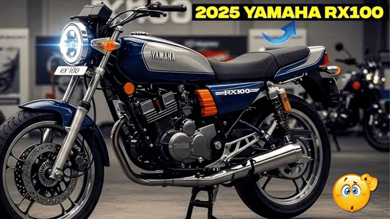 Yamaha Revives the Iconic RX100 in 2025 with Retro Charm and 125cc Power